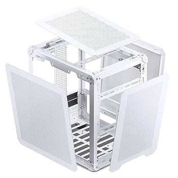 Amazon.com: JONSBO C6 White Mini MATX Mesh Case,Simple